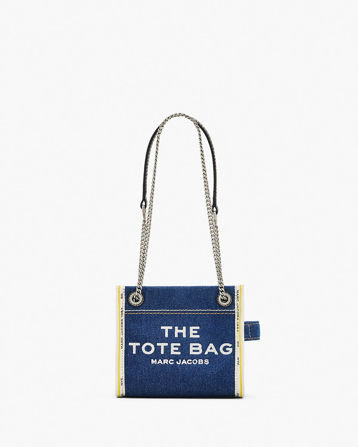 The Denim Chain Tote Bag Marc Jacobs