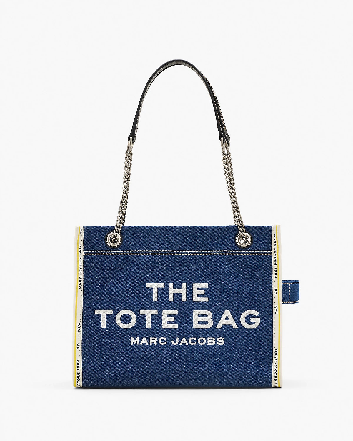 The Denim Chain Tote Bag Marc Jacobs