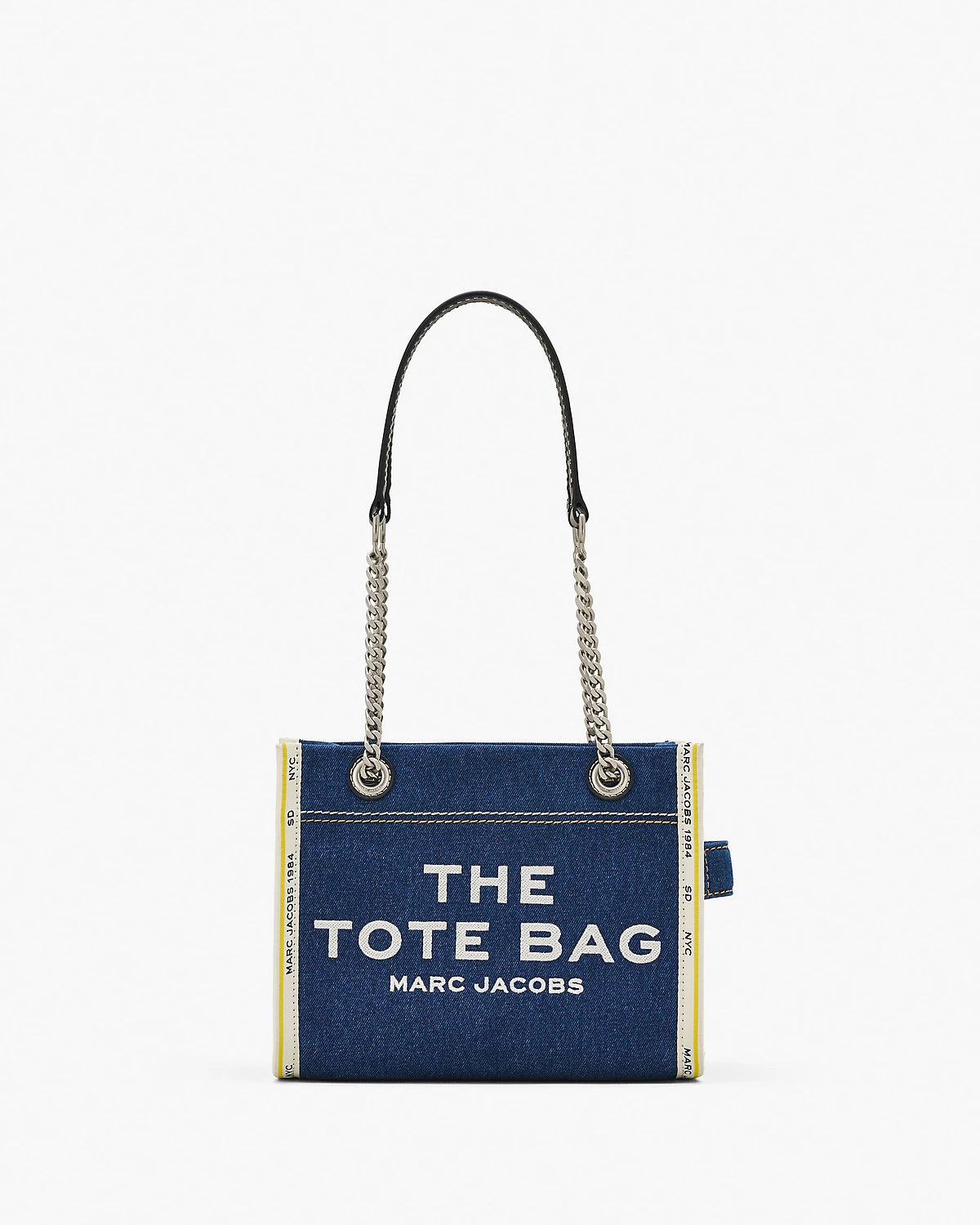 The Denim Chain Tote Bag Marc Jacobs