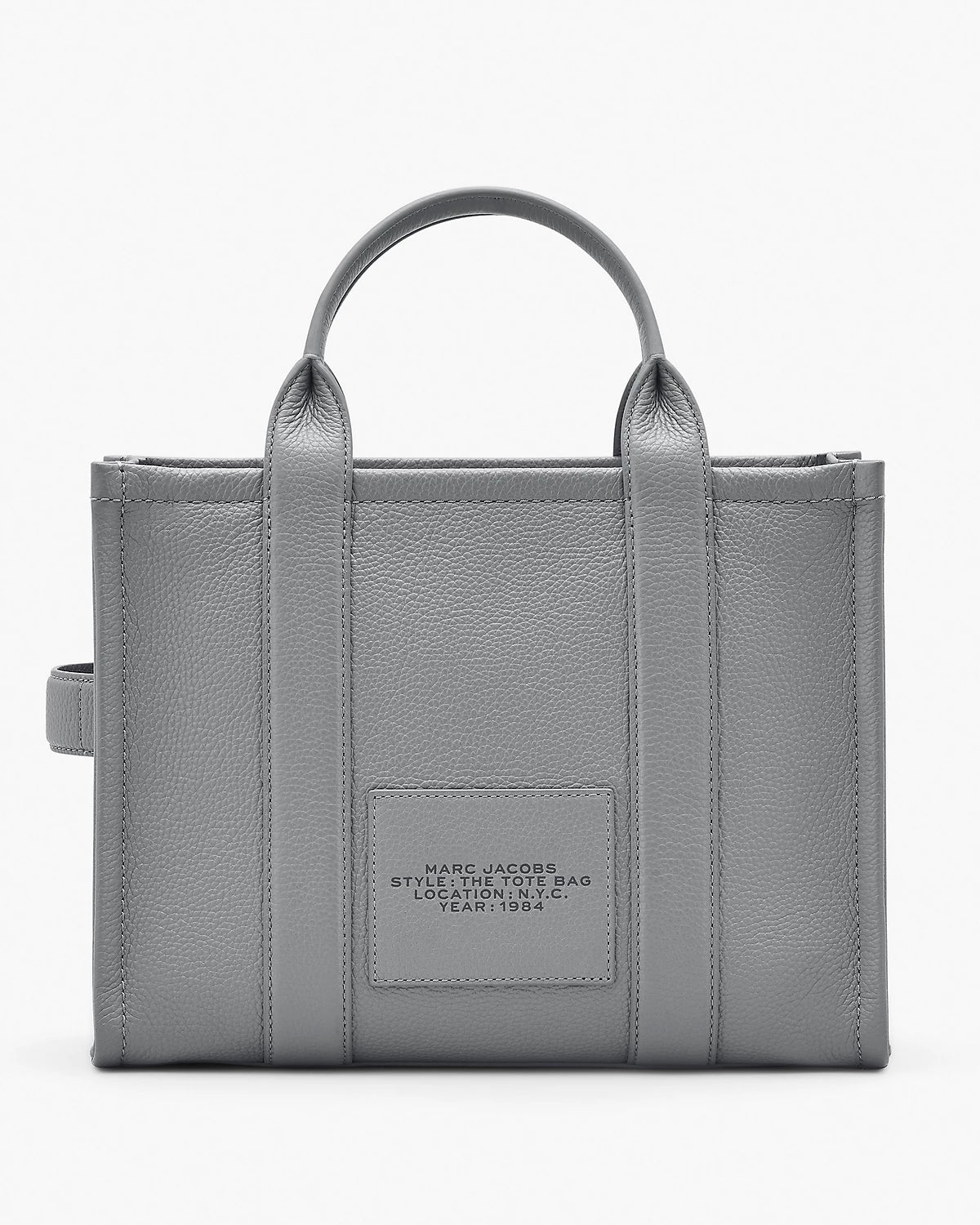 The Medium Wolf Grey Tote Bag Marc Jacobs