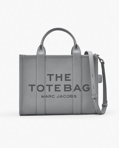 The Medium Wolf Grey Tote Bag Marc Jacobs