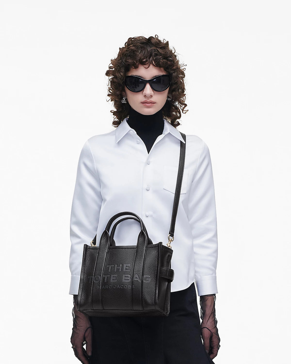 The Small Full Black Tote Bag Marc Jacobs