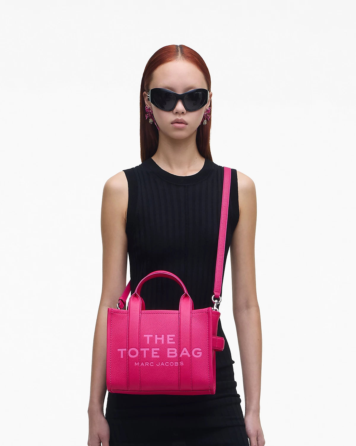 The Small Fucsia Tote Bag Marc Jacobs