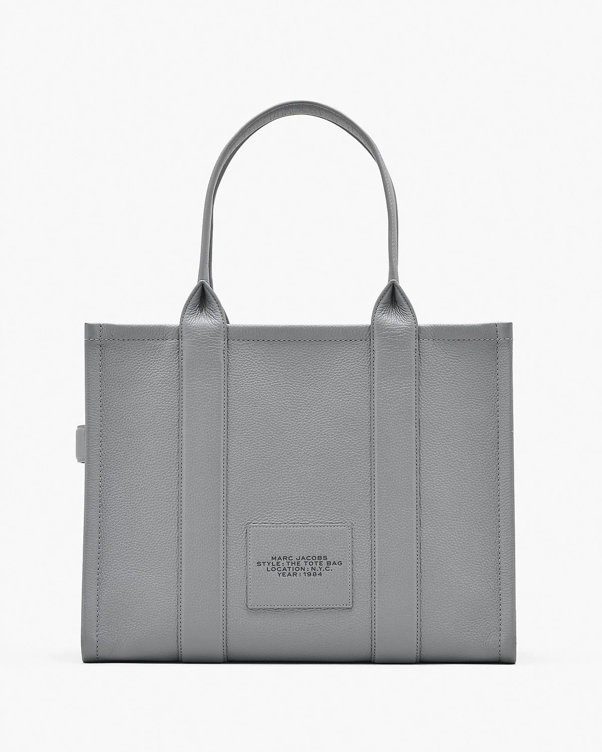 The Large Tote Wolf Grey Marc Jacobs