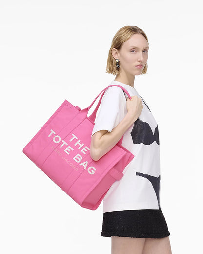 The Canvas Large Bow Pink Tote Bag Marc Jacobs