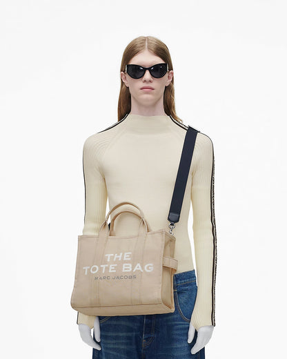 The Canvas Medium Beige Tote Bag Marc Jacobs