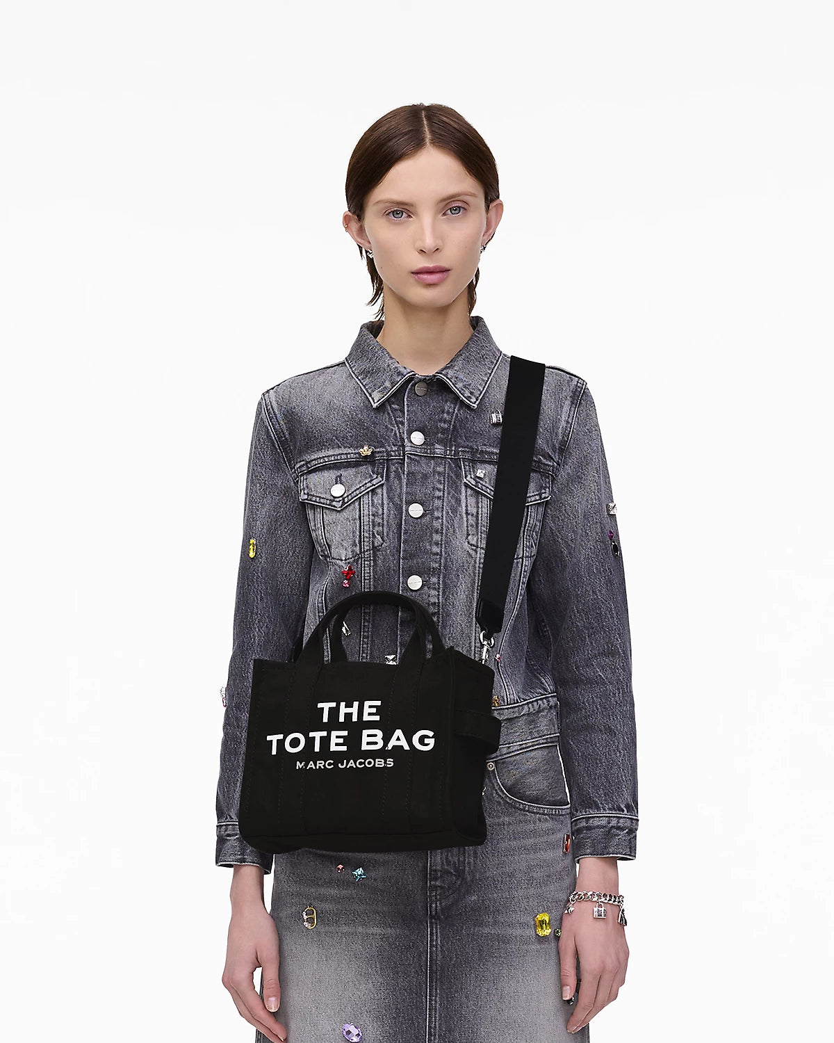 The Canvas Small BlackTote Bag Marc Jacobs