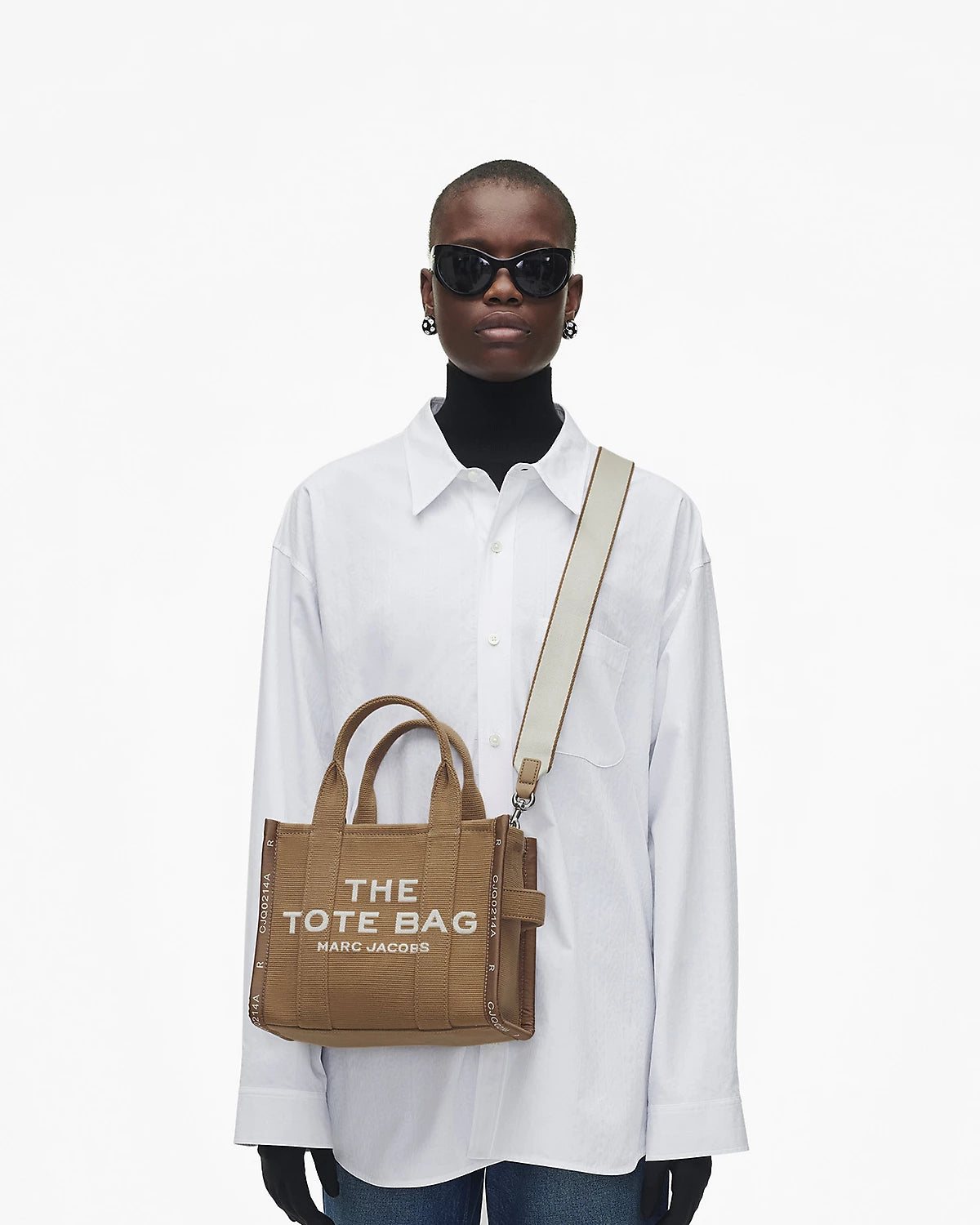 The Jacquard Small Camel Tote Bag Marc Jacobs