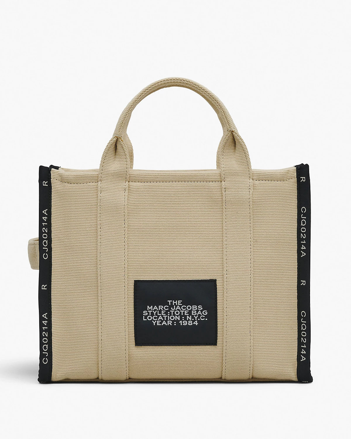 The Jacquard Medium Warm Sand Tote Bag Marc Jacobs